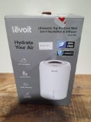 LEVOIT HYDRATE YOUR AIR ULTRASONIC TOP-FILL COOL MIST HUMIDIFIER & DIFFUSERCondition ReportAppraisal