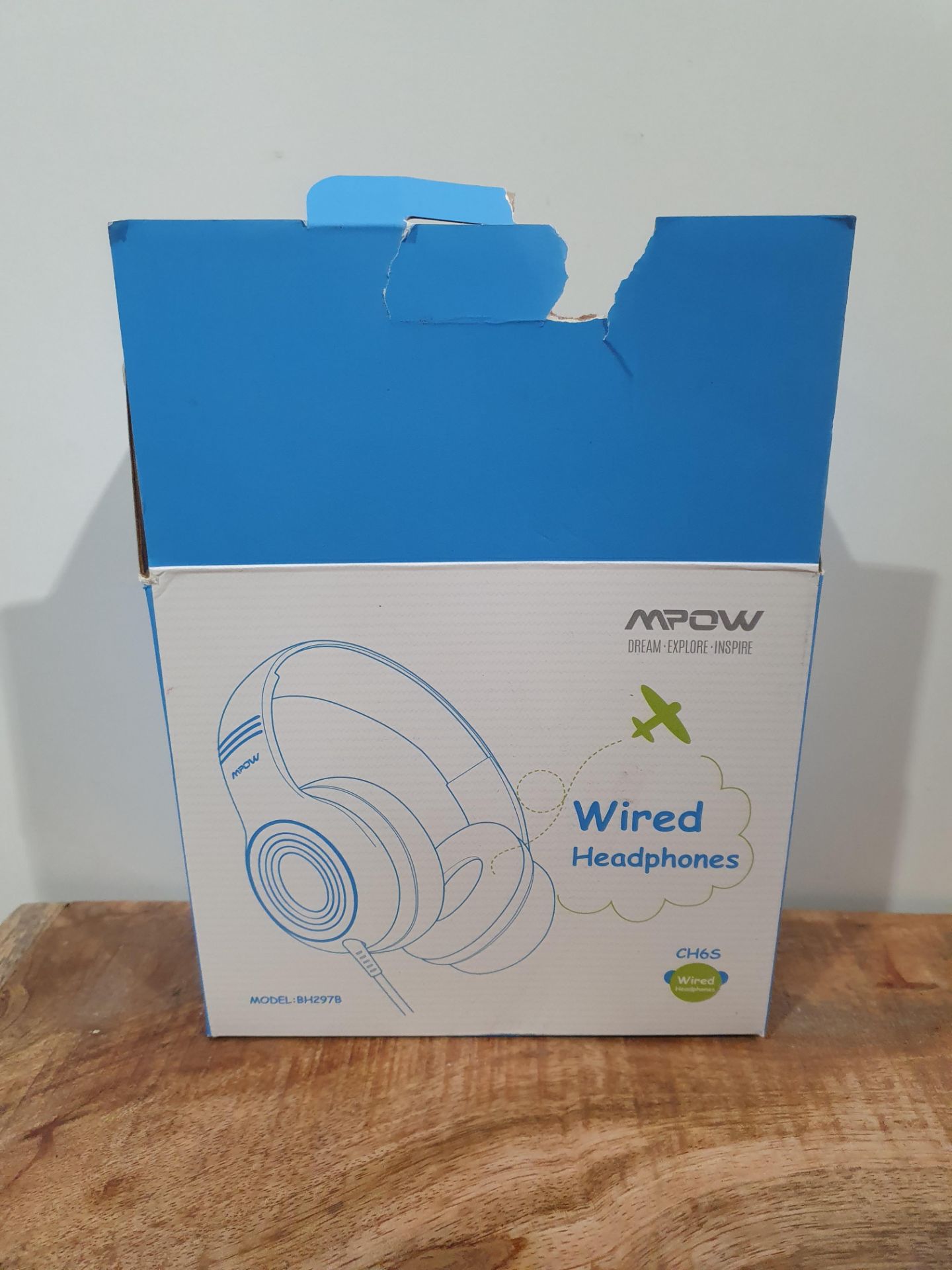 MPOW WIRED HEADPHONES RRP £18