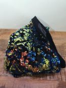 WOMENS COLOURED SEQUIN JACKET