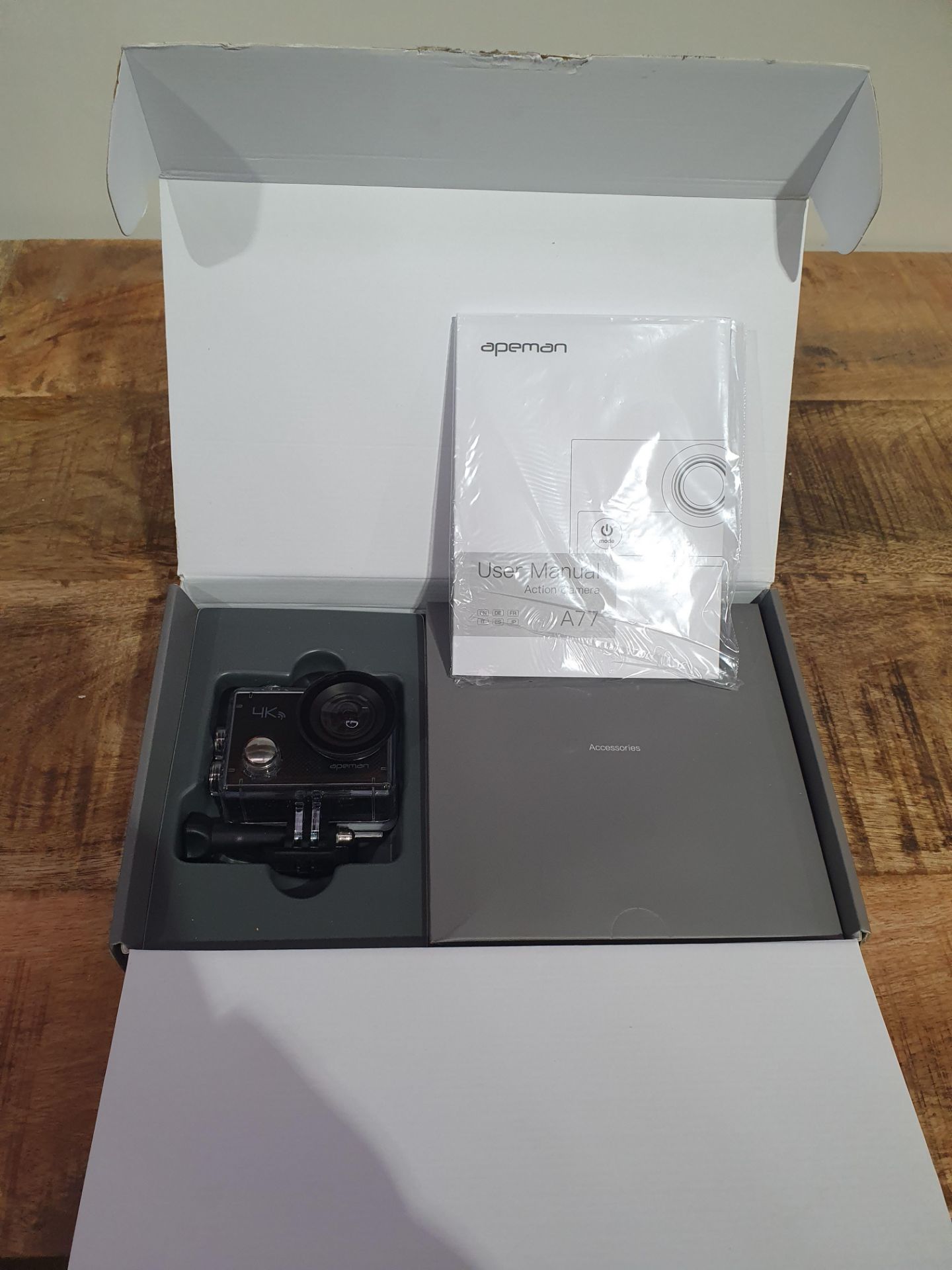 APEMAN DASH CAM A77Condition ReportAppraisal Available on Request - All Items are Unchecked/Untested