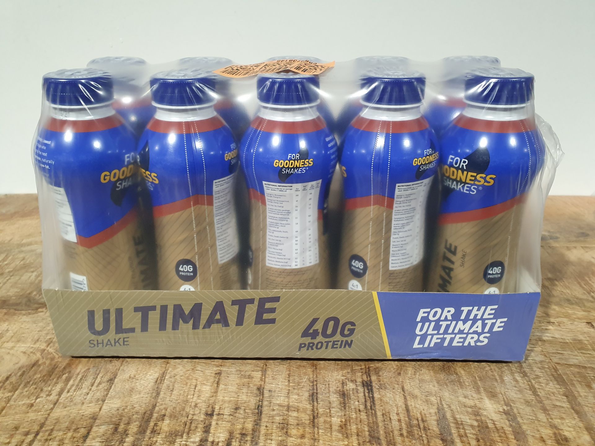 ULTIMATE SHAKE 40G PROTEIN SHAKES - EXPIRED OCTOBER 2021Condition ReportAppraisal Available on