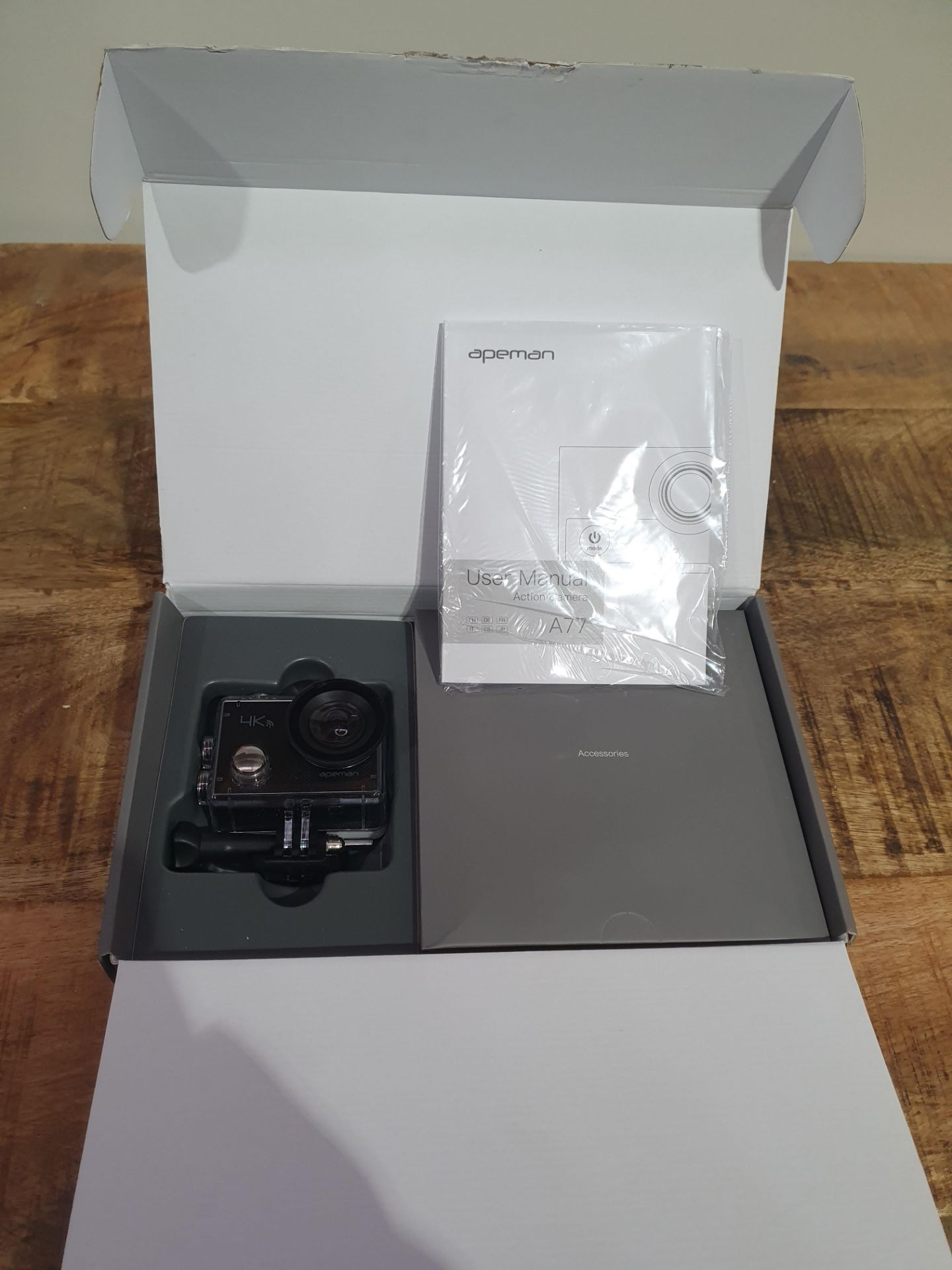 APEMAN DASH CAM A77Condition ReportAppraisal Available on Request - All Items are Unchecked/Untested