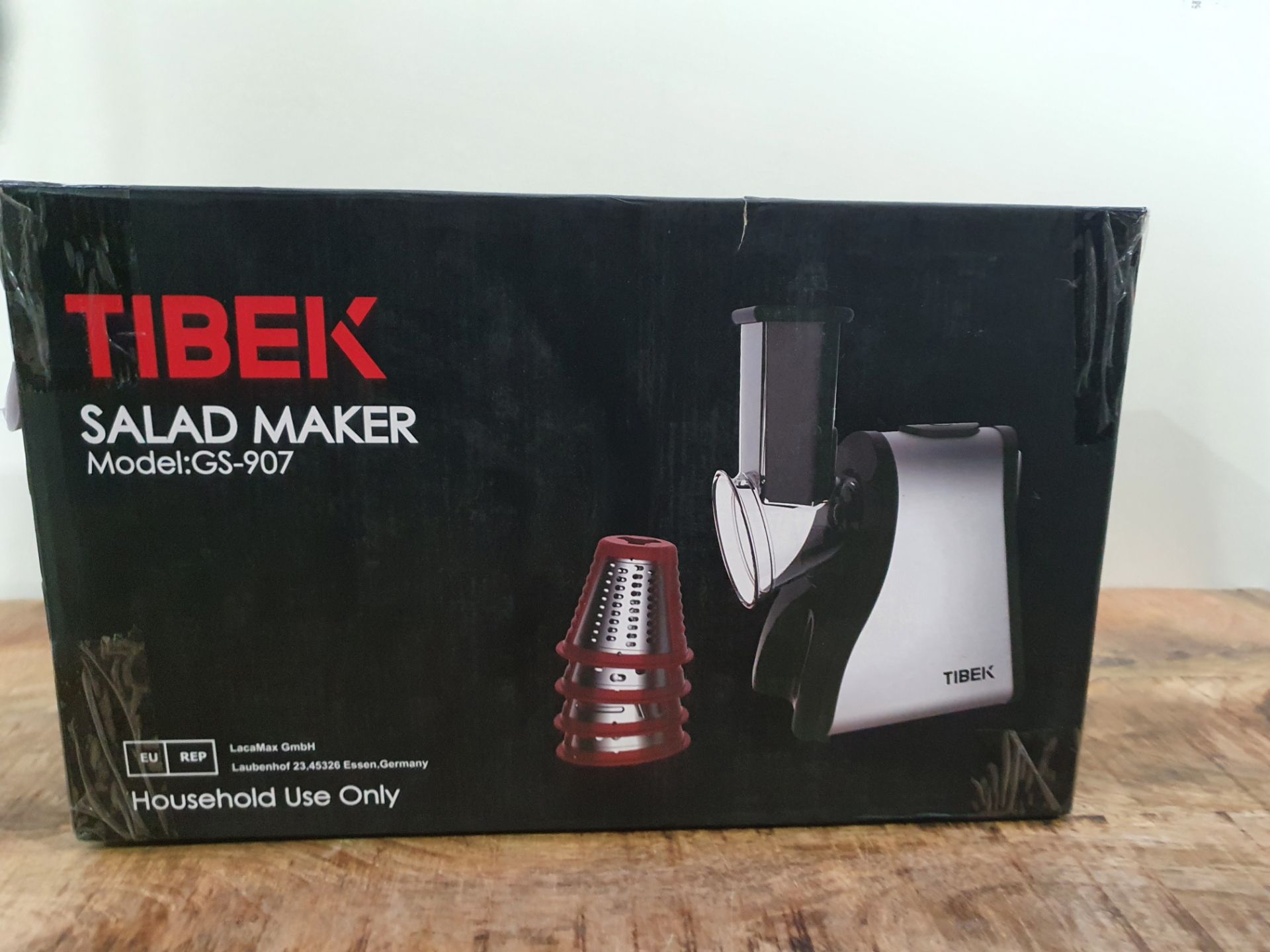 TIBEK SALAD MAKER MODEL GS-907 RRP £39.99Condition ReportAppraisal Available on Request - All