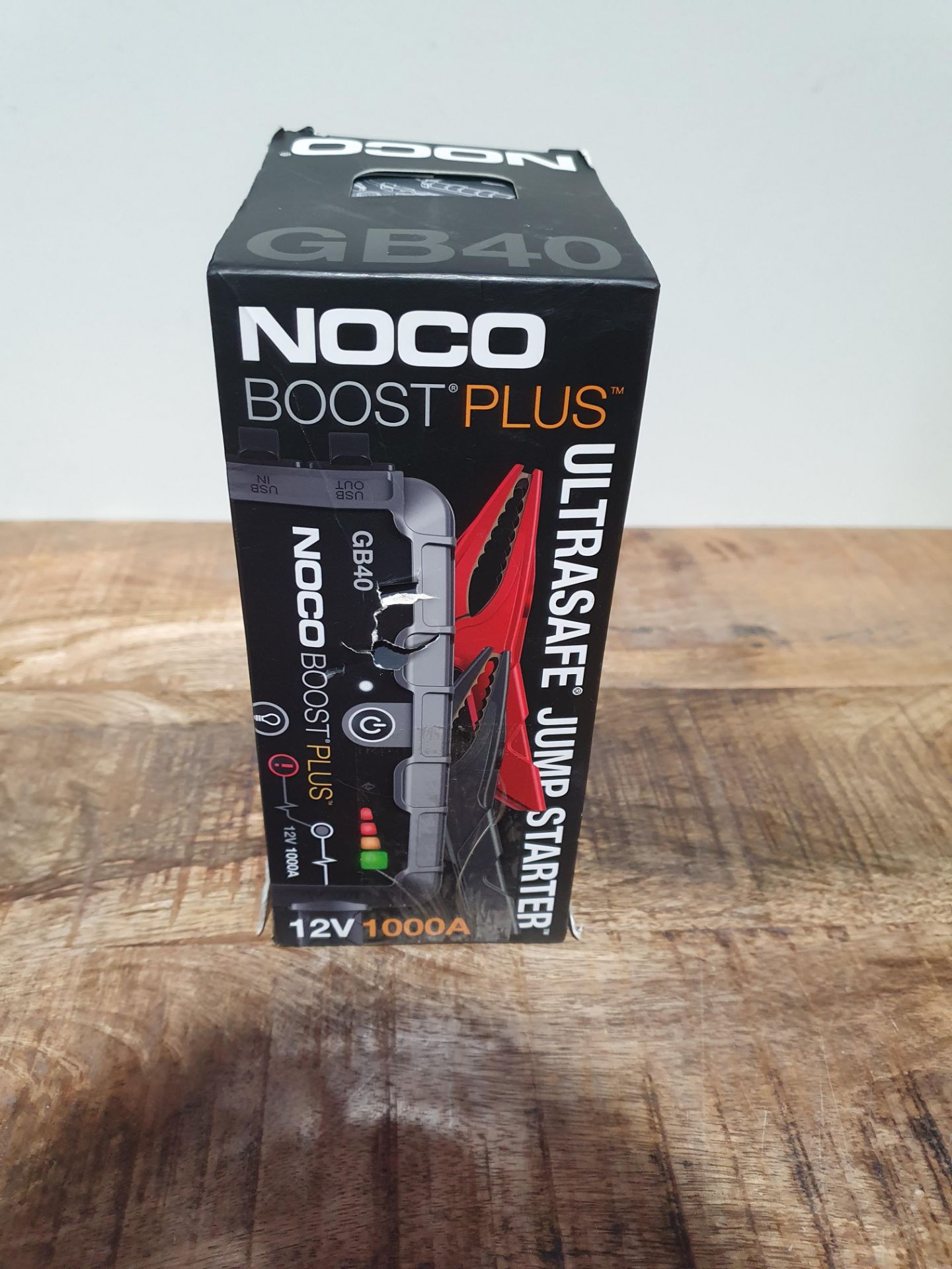 NOCO BOOST PLUS GB 40 ULTRASAFE JUMP STARTER RRP £99Condition ReportAppraisal Available on Request -