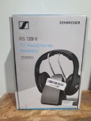 SENNHEISER RS 120 II TV HEADPHONES WIRELESS RRP £99Condition ReportAppraisal Available on