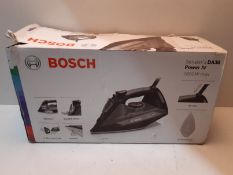 RRP £28.00 Bosch TDA3022GB Sensixx'x DA30 Steam Iron, 2850 W, Black/Grey