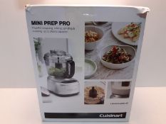 RRP £38.75 Cuisinart ECH4U Prep Pro, Mini Chopper & Processor, Silver (Renewed)