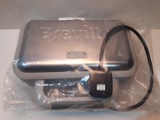 RRP £61.93 Breville VST070 Sandwich Toaster, 850 W, Grey and Textured Stainless Steel