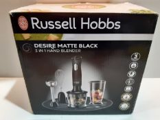RRP £32.50 Russell Hobbs 24702 Desire 3 in 1 Hand Blender with