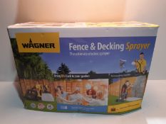 RRP £73.35 Wagner 1400ml Fence & Decking Sprayer 460W