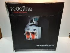 RRP £129.99 Morphy Richards Hot Water Dispenser 131004 Redefine Black 3L