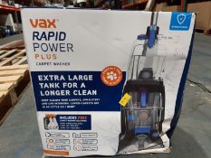 RRP £199.00 Vax CWGRV021 Rapid Power Plus Carpet Washer, Graphite