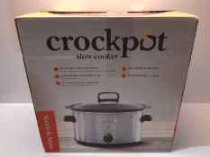 RRP £31.99 Crockpot Sizzle & Stew Slow Cooker;3.5 L