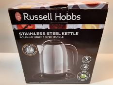 RRP £22.85 Russell Hobbs 23911 Adventure Polished Stainless Steel