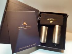 RRP £20.95 Astor & Kline Manual Coffee Grinder;Stainless Steel;Coffee