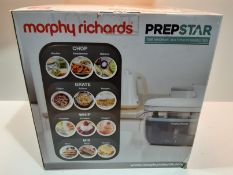 RRP £47.49 Morphy Richards 401012 Prepstar Food Processor for