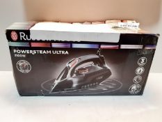 RRP £38.95 Russell Hobbs Powersteam Ultra 3100 W Vertical Steam Iron 20630