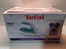 RRP £39.99 Tefal FV6520G0 Freemove Air Cordless Steam Iron, 2400 W, Blue