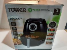 RRP £56.40 Tower T17005 Health Manual Air Fryer Oven with Rapid