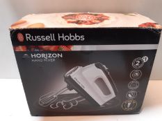 RRP £36.70 Russell Hobbs 24671-56 Hand Mixer Horizzon-24671-56, White, Black