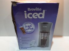 RRP £39.99 Breville Iced Coffee Maker;Plus Coffee Cup with Straw;Ready