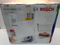 RRP £66.66 Bosch MutiTalent3 MCM3501MGB Food Processor, Plastic, 800W - Black