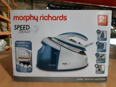 RRP £149.99 Morphy Richards Speed Steam Steam Generator Iron Ceramic