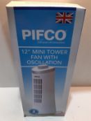 RRP £17.99 Pifco P50001 Tower Fan