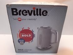 RRP £25.00 Breville Bold Ice Grey Electric Kettle;1.7L;3kW Fast