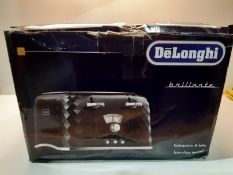 RRP £43.00 De'Longhi Brilliante 4-slot toaster