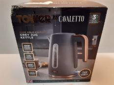 RRP £39.99 Tower T10066GRY Cavaletto Jug Kettle with 360å¡ Swivel Base