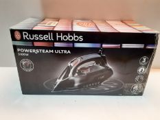 RRP £49.99 Russell Hobbs Powersteam Ultra 3100 W Vertical Steam Iron 20630