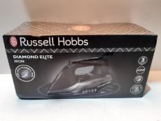 RRP £45.94 Russell Hobbs 27000 Steam Iron, 3100 W, 350 milliliters, Black