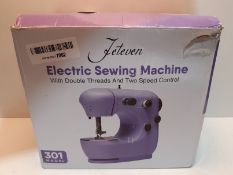 RRP £4.53 Jeteven Mini Electric Sewing Machine 2 Speed Adjustment