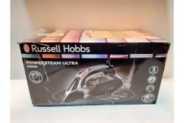 RRP £42.99 Russell Hobbs Powersteam Ultra 3100 W Vertical Steam Iron 20630