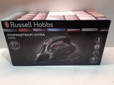 RRP £49.99 Russell Hobbs Powersteam Ultra 3100 W Vertical Steam Iron 20630