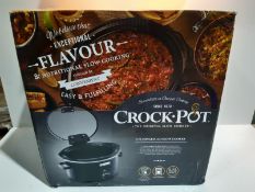 RRP £39.97 Crock-Pot CSC031 Slow Cooker with Hinged Lid, 5.7 L