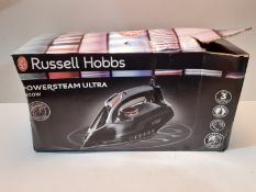 RRP £49.99 Russell Hobbs Powersteam Ultra 3100 W Vertical Steam Iron 20630