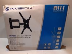 RRP £18.74 Invision TV Wall Bracket Mount for 24-55 Inch Screens