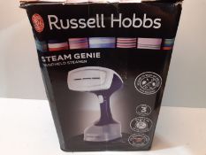 RRP £39.70 Russell Hobbs 25600 Steam Genie - Handheld Fabric and Clothes Steamer