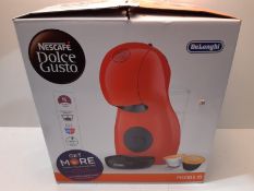 RRP £29.99 DeLonghi NescafÌ© Dolce Gusto Piccolo XS Pod Capsule Coffee Machine