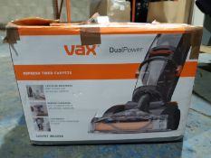 RRP £119.99 Vax W86-DP-B Dual Power Carpet Cleaner, 2.7 Litre, 800 W, Grey/Orange