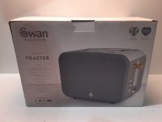 RRP £45.02 Swan Nordic 2 Slice Toaster