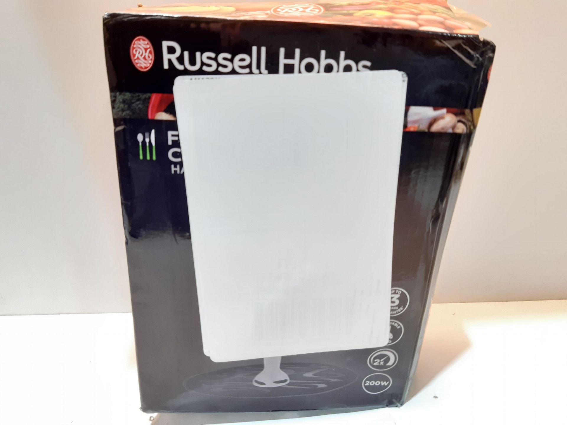 RRP £12.00 Russell Hobbs 22241 Food Collection Hand Blender, 200 W - White