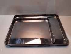 RRP £17.99 TeamFar Baking Tray Sheet Set of 2