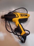 RRP £47.84 FURNO 500 LED HEAT GUN 2000W YELLOW BLACK