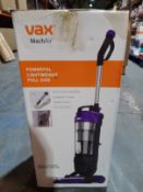 RRP £79.99 Vax UCA1GEV1 Mach Air Upright Vacuum Cleaner, 1.5 Liters, Purple