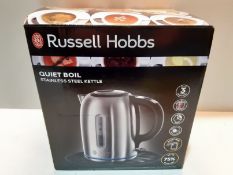 RRP £32.29 Russell Hobbs 20460 Kettle, Stainless Steel, 3000 W, 1.7 liters