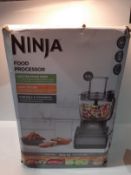 RRP £83.75 Ninja Food Processor with Auto-iQ [BN650UK] 850W, 2.1L Bowl, Silver