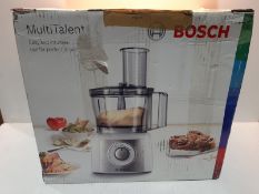 RRP £88.99 Bosch MutiTalent3 MCM3501MGB Food Processor, Plastic, 800W - Black